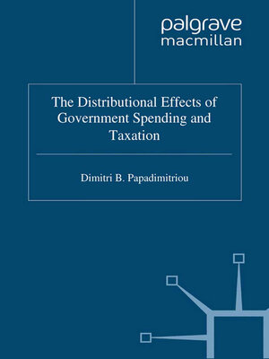 cover image of The Distributional Effects of Government Spending and Taxation